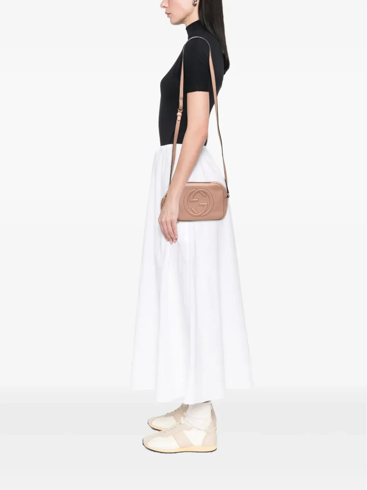 Gucci ビンテージ 2000-2015年 レザー ソーホー・ディスコ クロスボディバッグ - ブラウン - 画像2