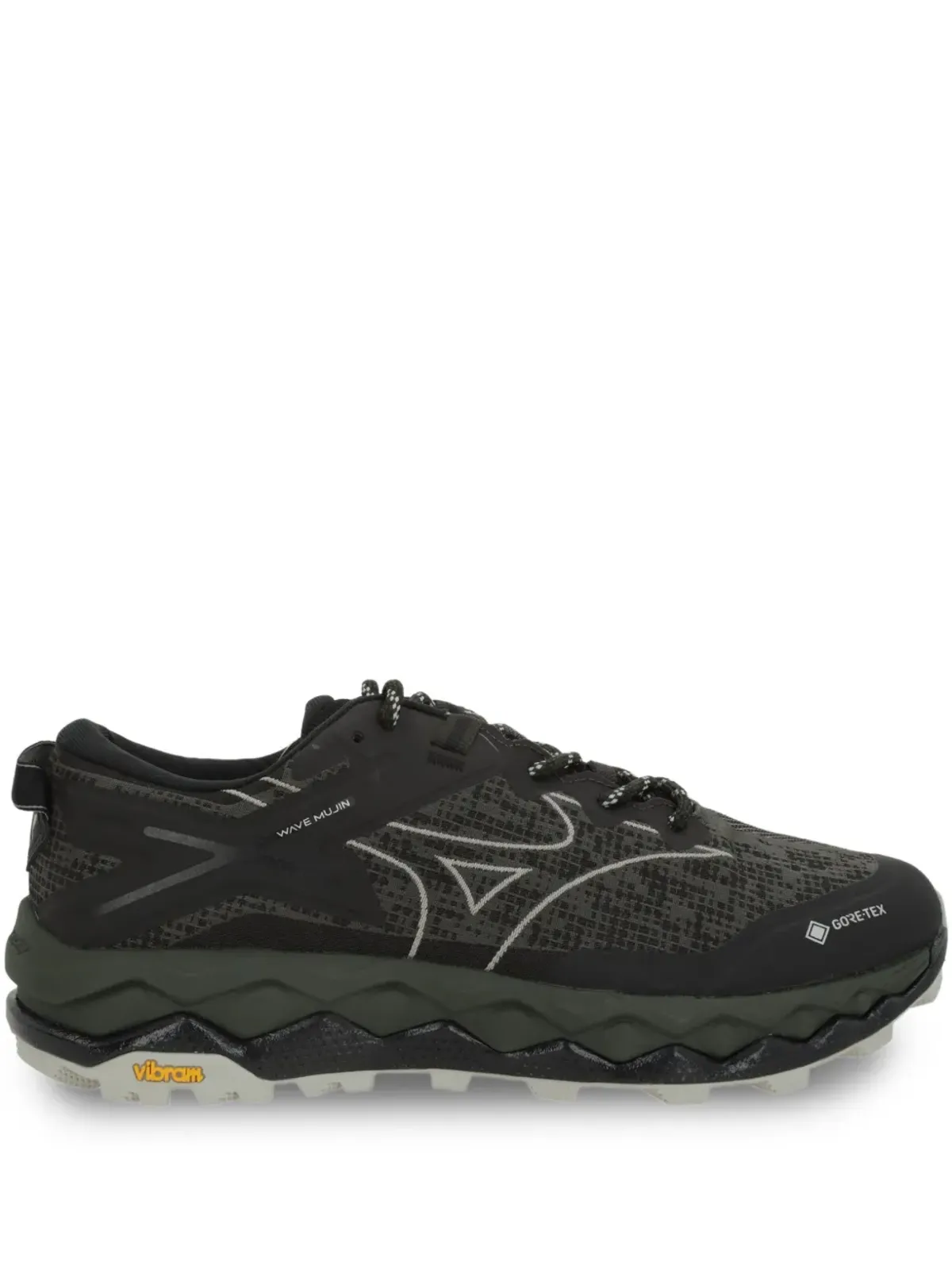 Mizuno Wave Mujin LS GTX Maharishi レースアップスニーカー ブラック - 画像1