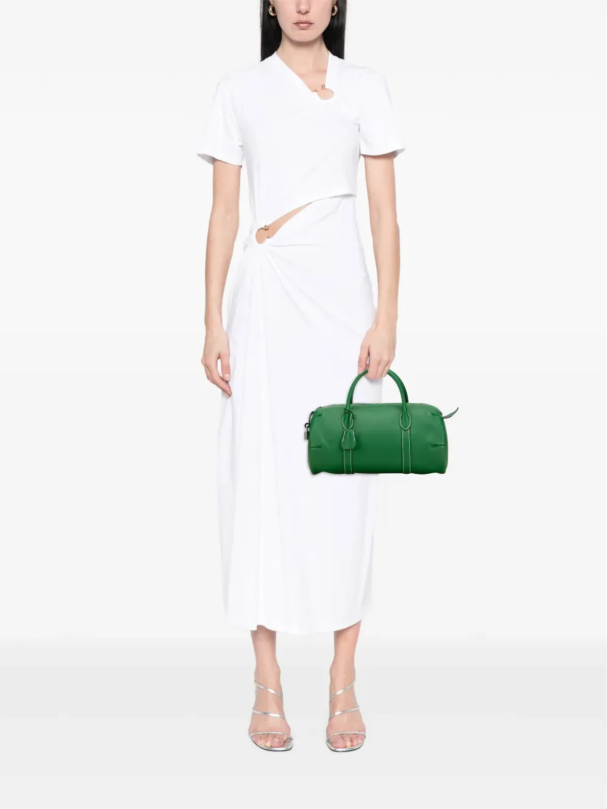 Hermès ビンテージ スイフト・ポロション1925 30 ボストンバッグ - グリーン - 画像2
