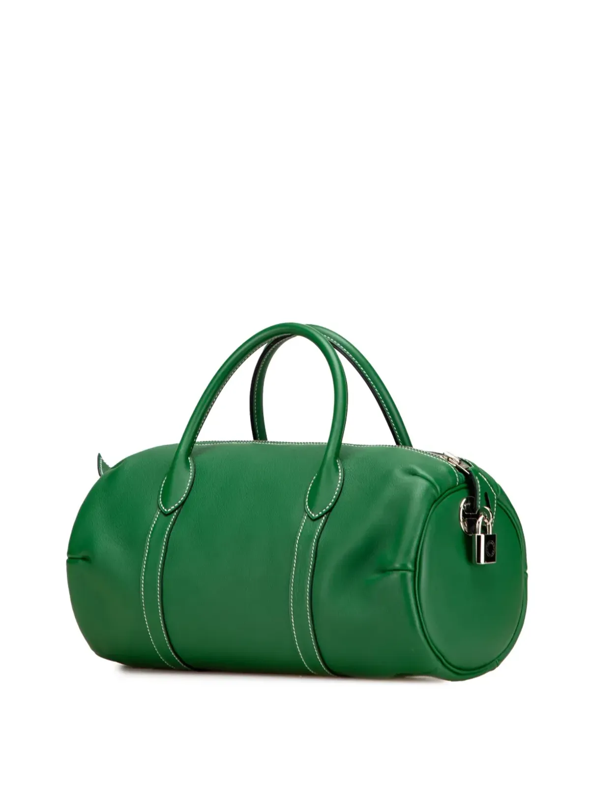 Hermès ビンテージ スイフト・ポロション1925 30 ボストンバッグ - グリーン - 画像3