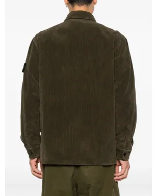 Stone Island ボタン留め コーデュロイ シャツジャケット - サムネイル4