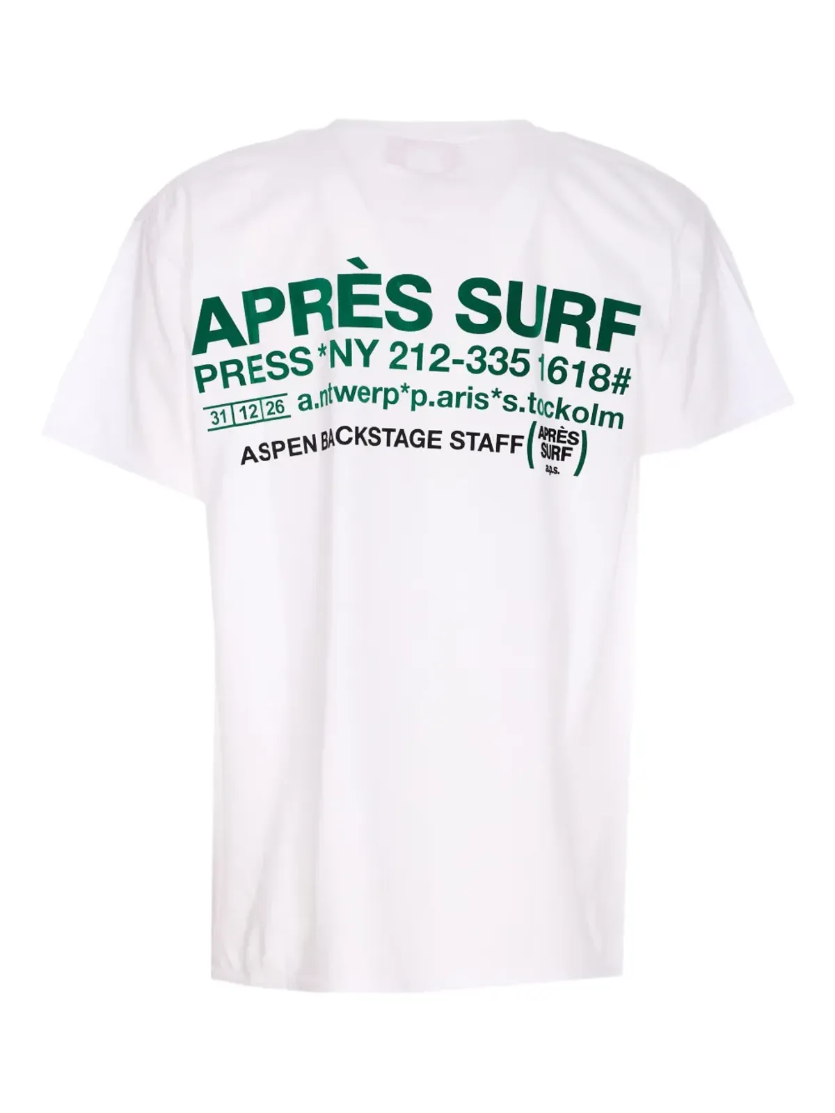 Après Surf Trafoi printed crewneck T-shirt - 画像2