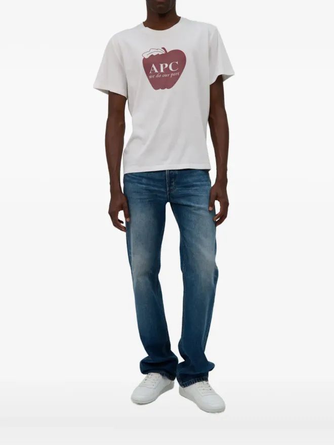 A.P.C. A.P.C. グラフィックプリントTシャツの商品画像