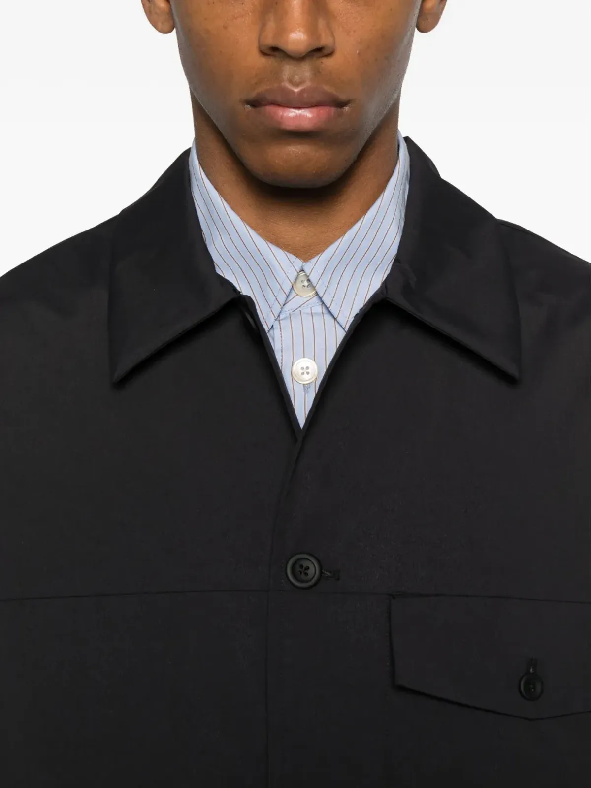 Norse Projects ボタン留めポケット付きシャツジャケット - 画像5