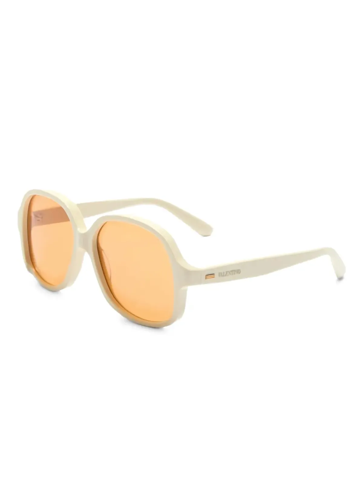 VALENTINO GARAVANI EYEWEAR オーバルフレーム サングラス - 画像2