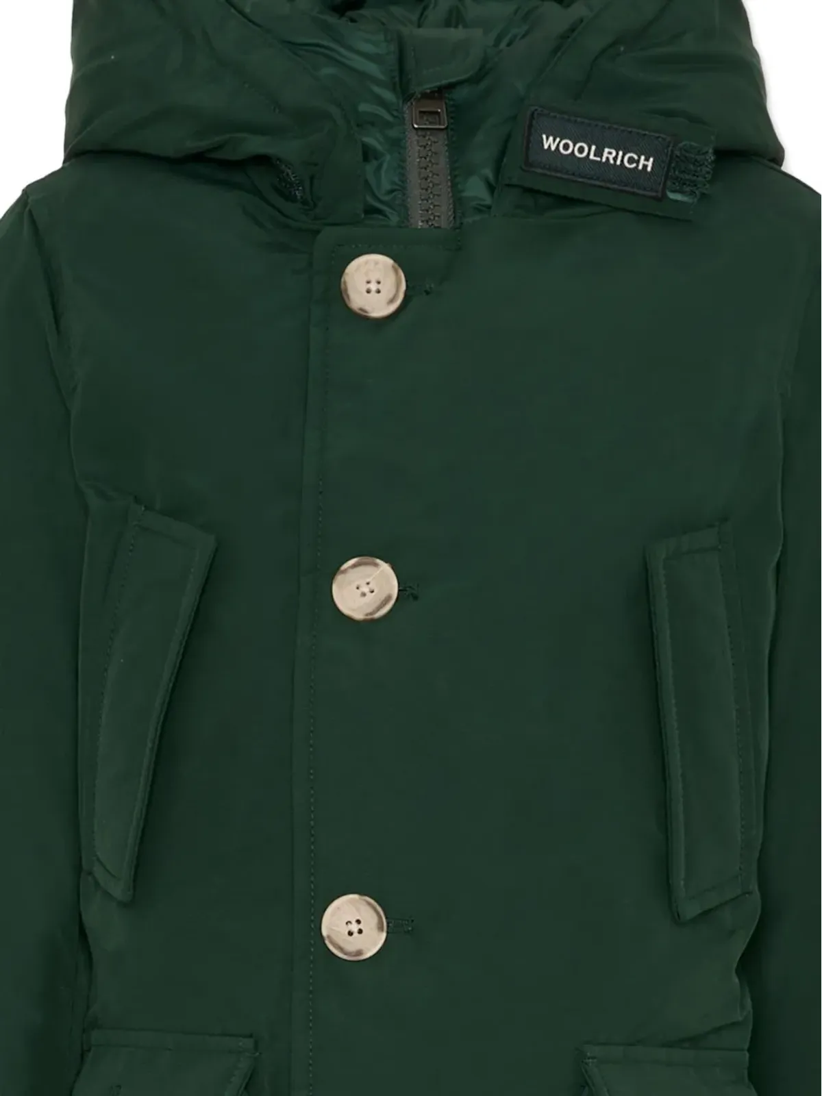 Woolrich Kids アークティック フード付き ダウンコート - 画像3