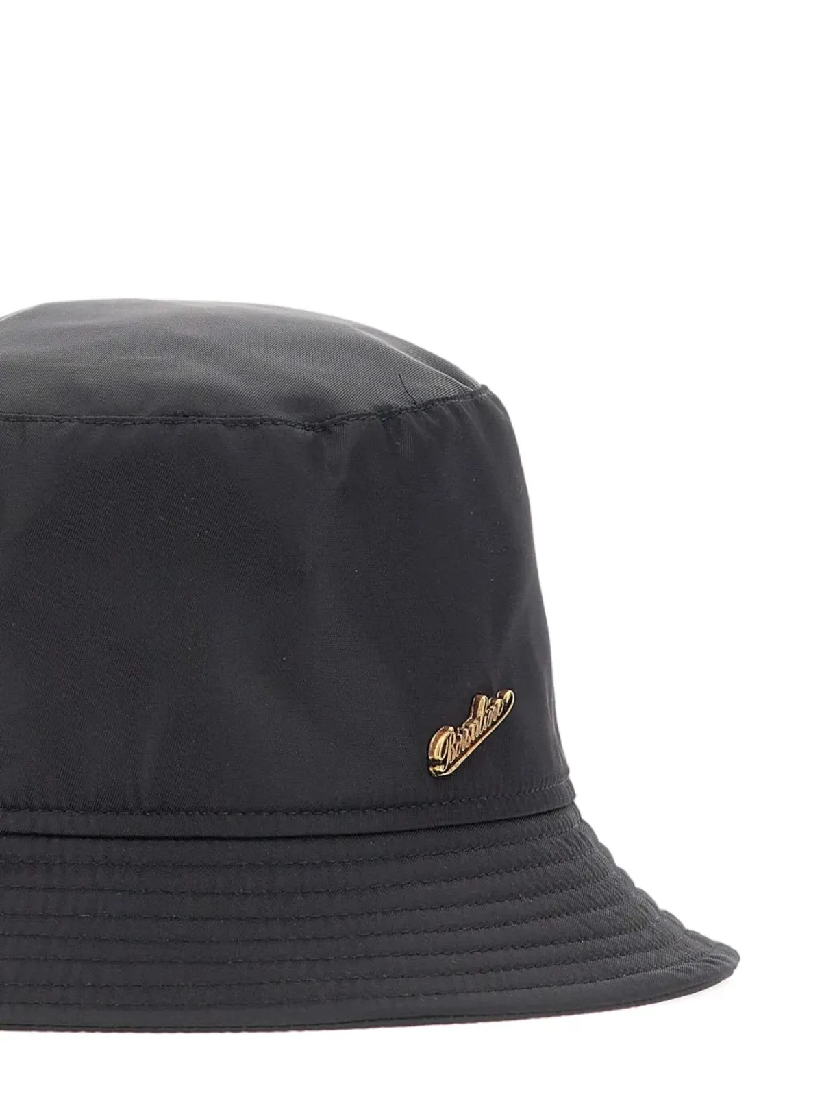 Borsalino Morgan Rain ロゴプレート バケットハット - 画像5