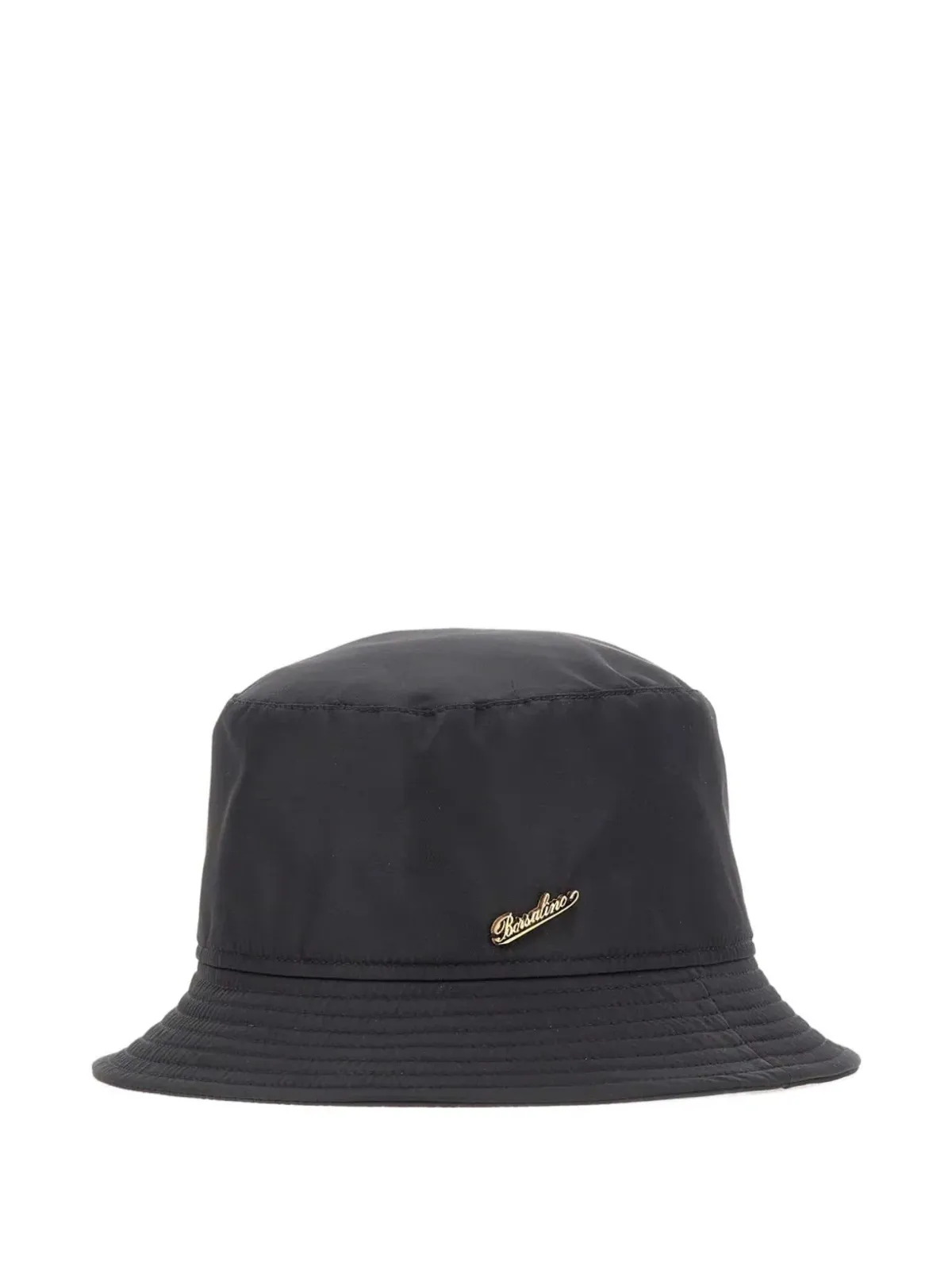 Borsalino Morgan Rain ロゴプレート バケットハット - 画像3