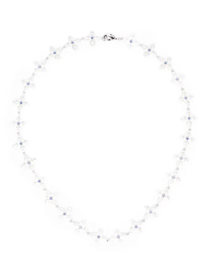 DARKAI DARKAI ゴシック クローバー フラワー ネックレスの商品画像