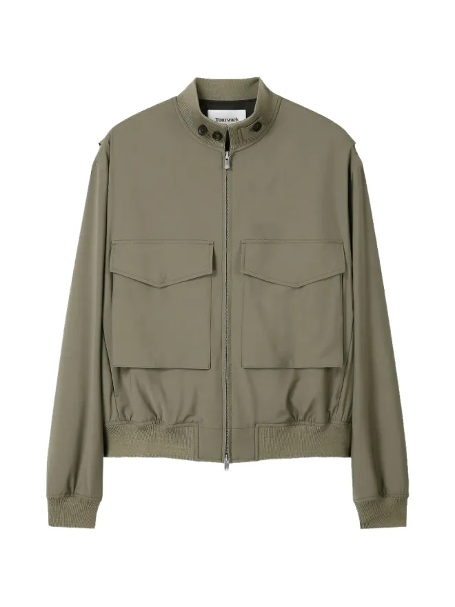 TONYWACK TONYWACK パッチポケットジップアップジャケットの商品画像