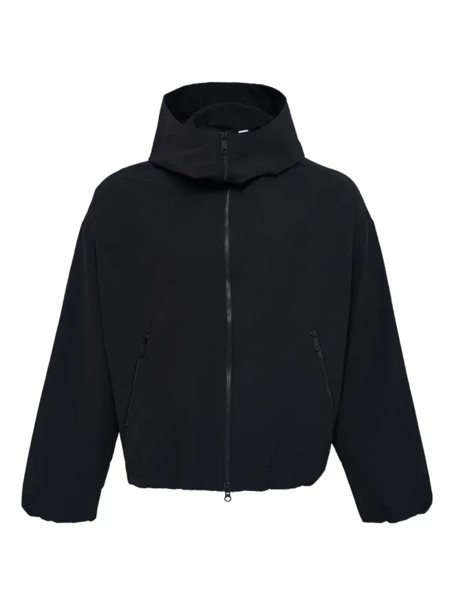 Fumito Ganryu Fumito Ganryu ジップファスナー付きフードジャケット（ブラック）の商品画像