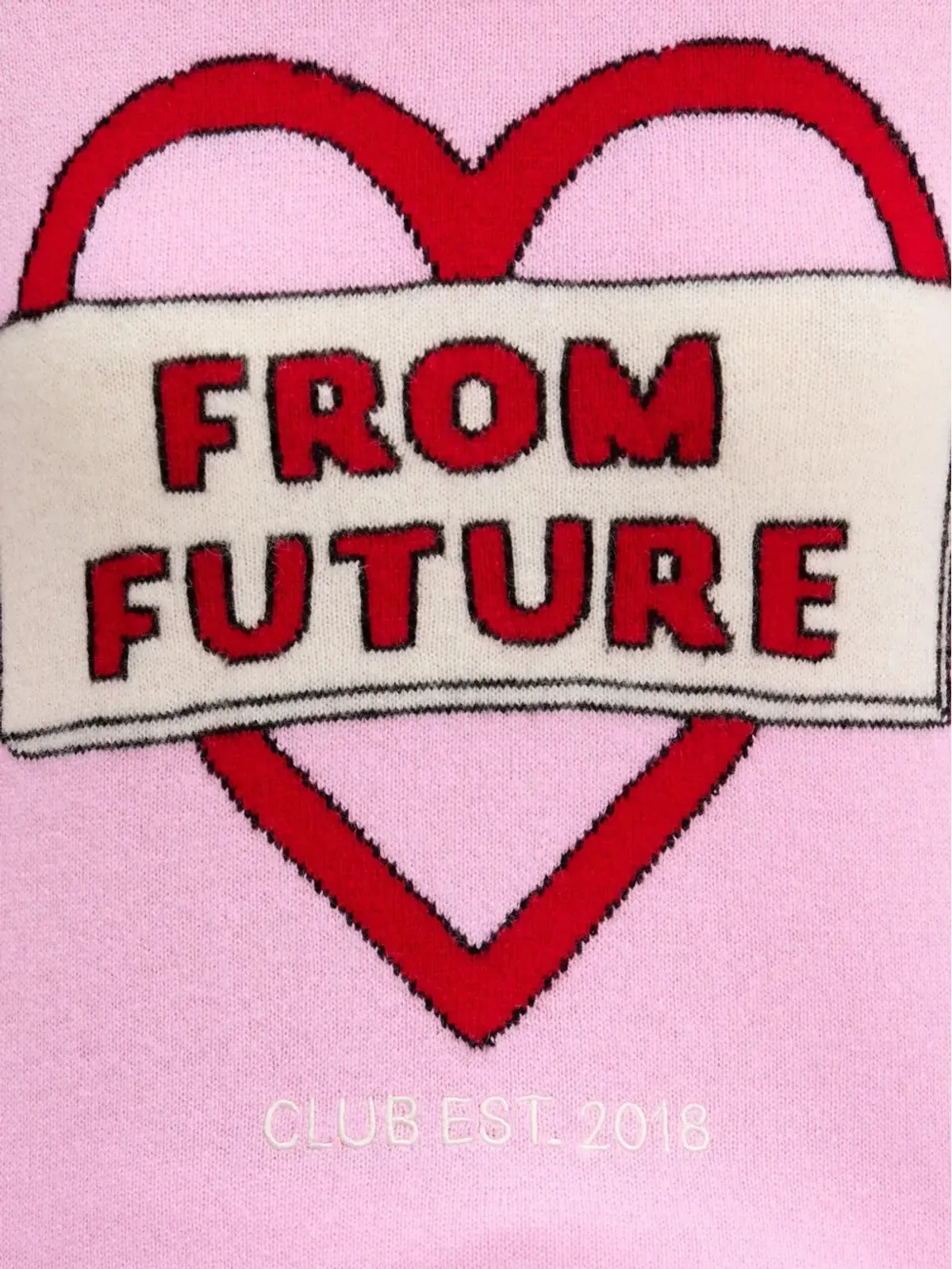 FROM FUTURE ハートグラフィックセーター - 画像5
