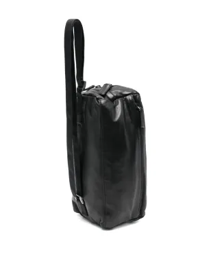 Prada Pre-Owned 2010年代 レザー/ナイロン メッセンジャーバッグ - ブラック - サムネイル3