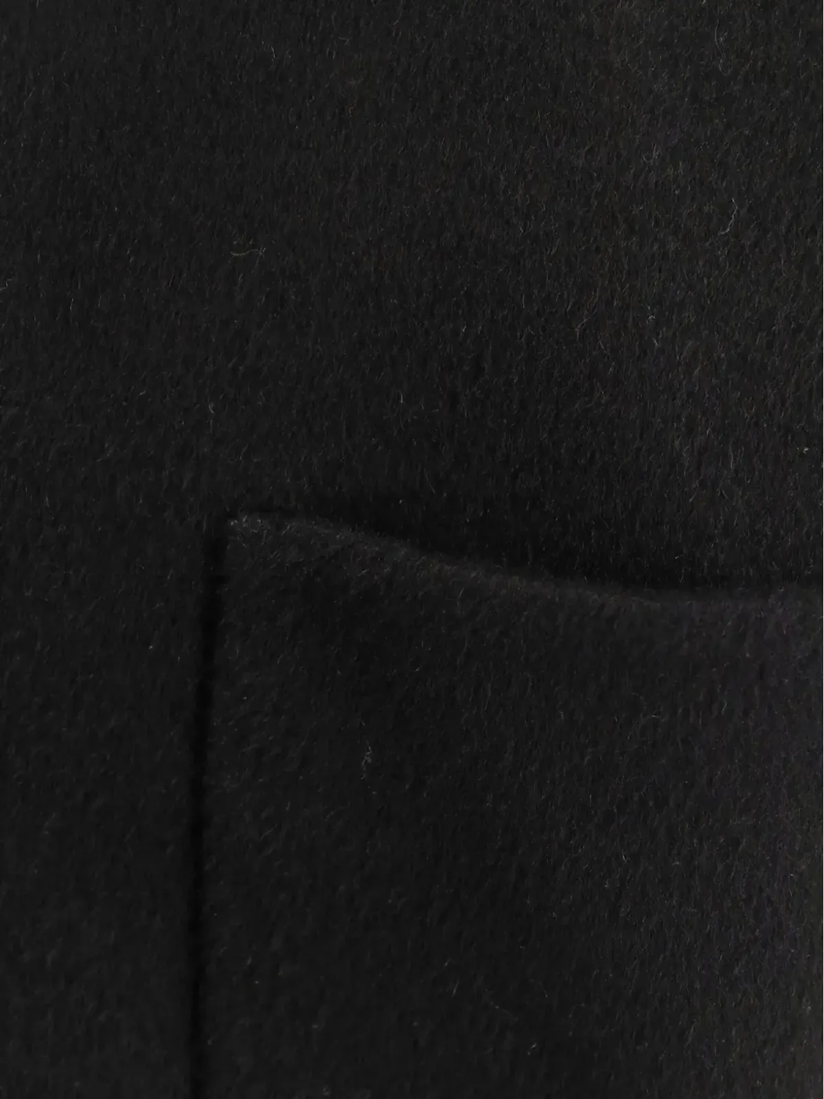 Paltò Vネック パッチポケット コート - 画像3
