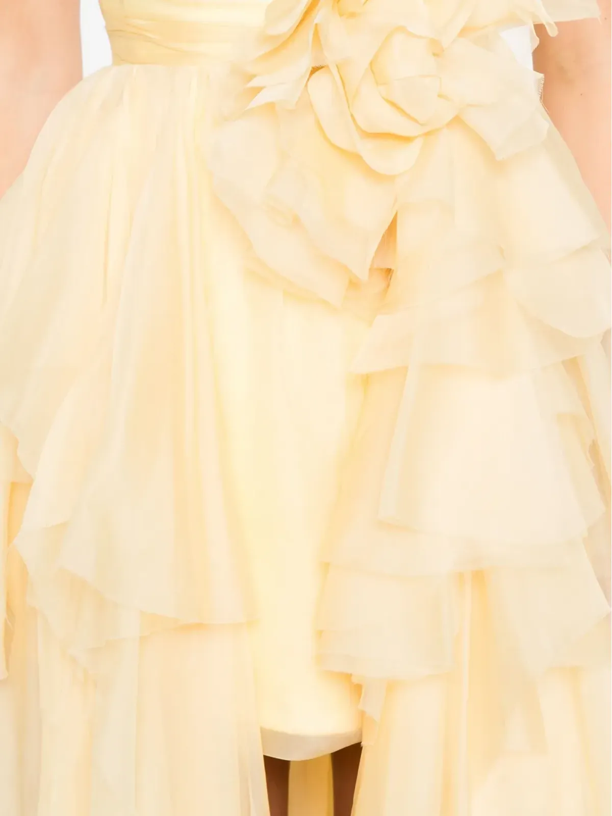 Loulou 花モチーフ付きマキシドレス - 画像5