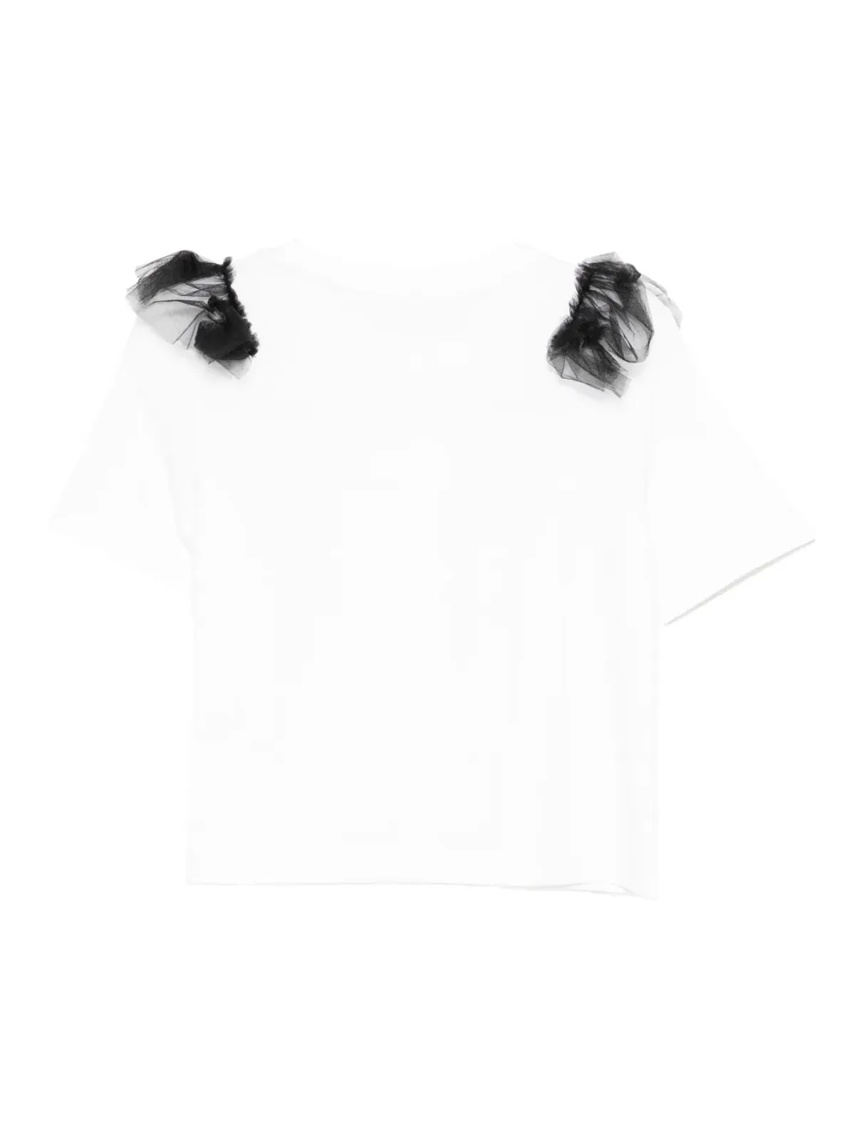 Loulou フリル装飾 Tシャツ - 画像2
