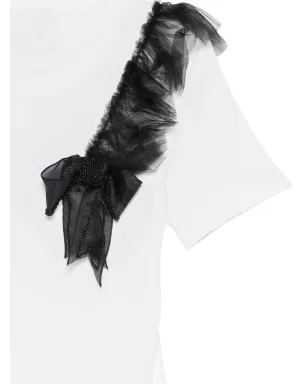 Loulou フリル装飾 Tシャツ - サムネイル3
