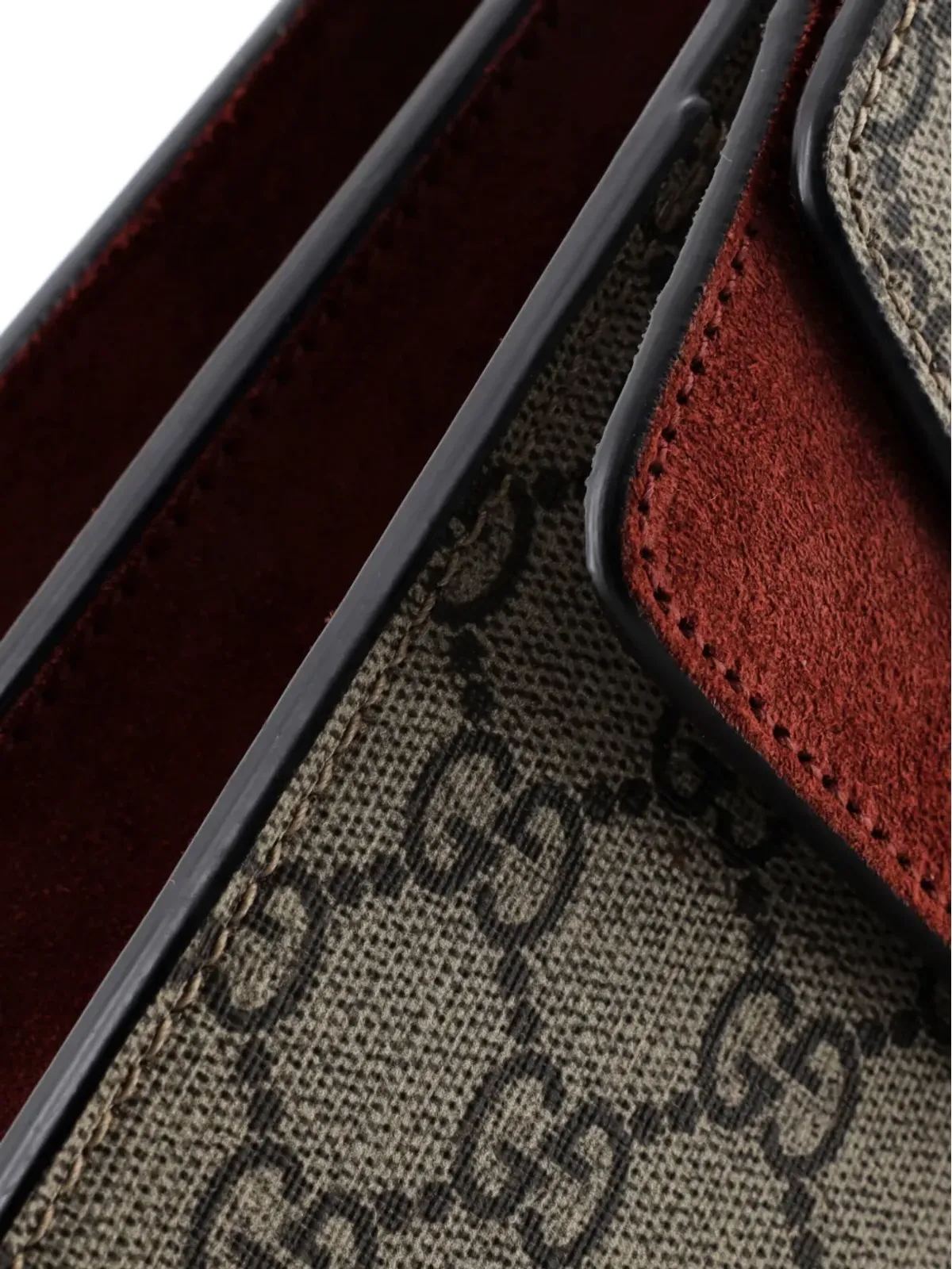 Gucci ビンテージ ディオニソス バッグ ブルームズプリント GGコーテッドキャンバス 小型ショルダーバッグ - ニュートラルカラー - 画像4