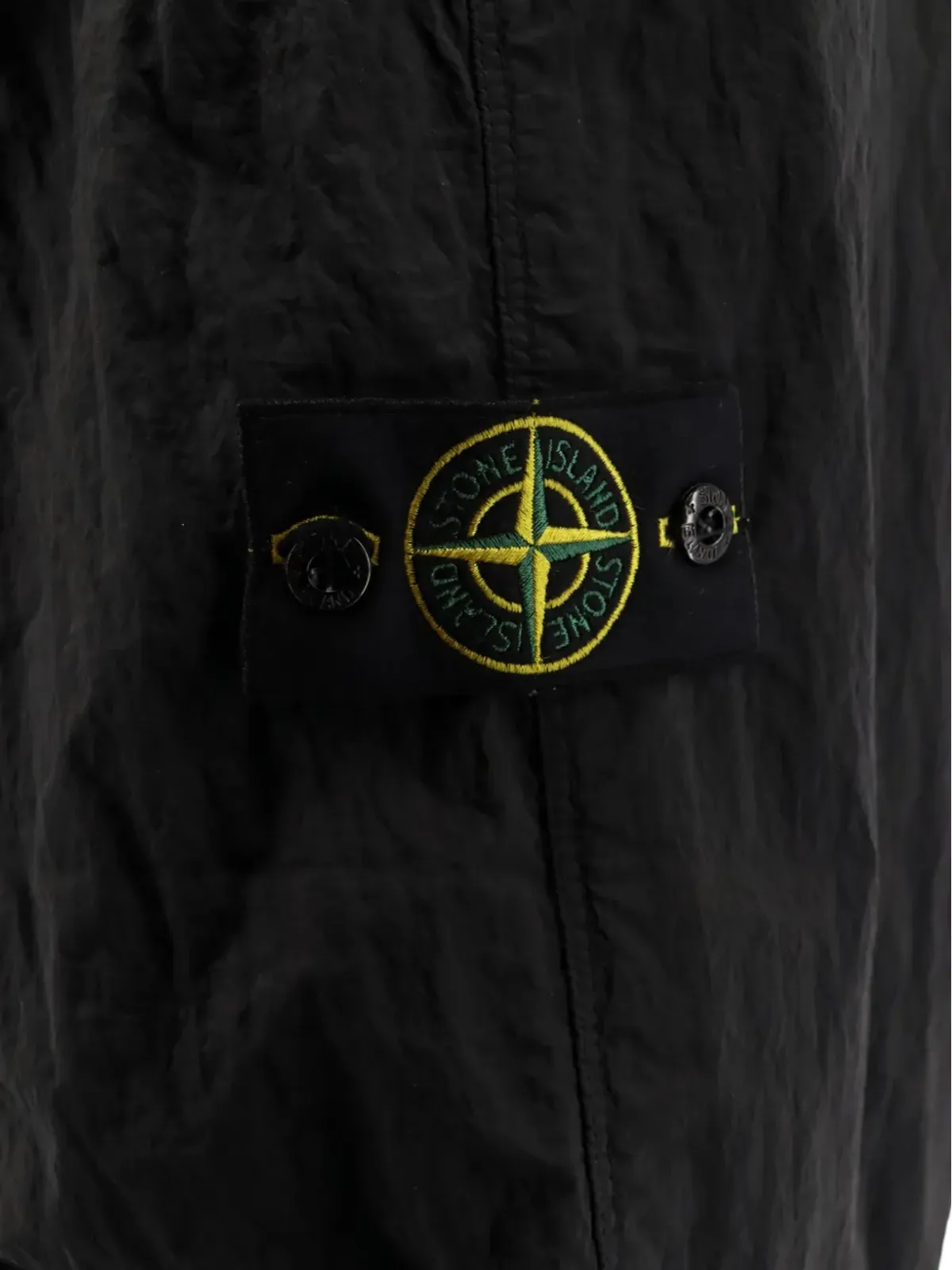 Stone Island ゴム入りウエストバンド ロゴパッチ パンツ - 画像3