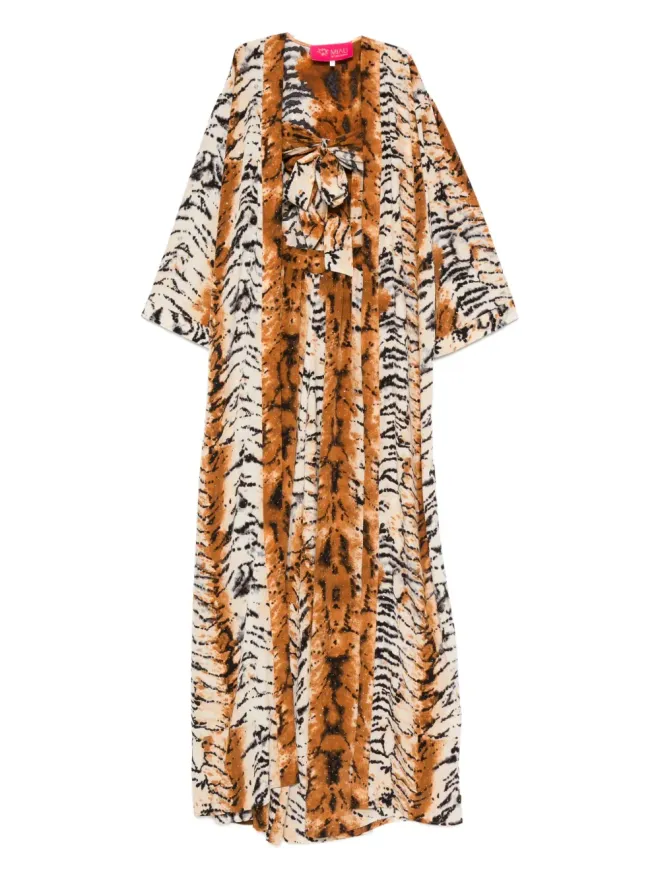 MIAU by Clara Rotescu MIAU by Clara Rotescu アニマルプリント オールインワンの商品画像