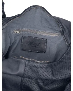 SOMMET 蛇柄エンボスショルダーバッグ - サムネイル4