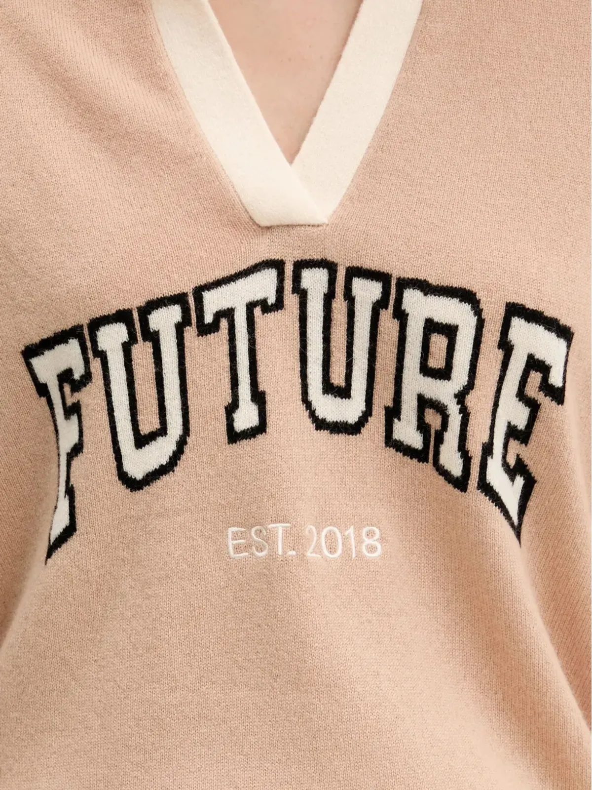 FROM FUTURE 衿付きセーター - 画像5