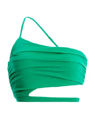 Agua By Agua Bendita アシンメトリックカットアウト ヴェンチュラ ビキニトップ - グリーン - サムネイル1