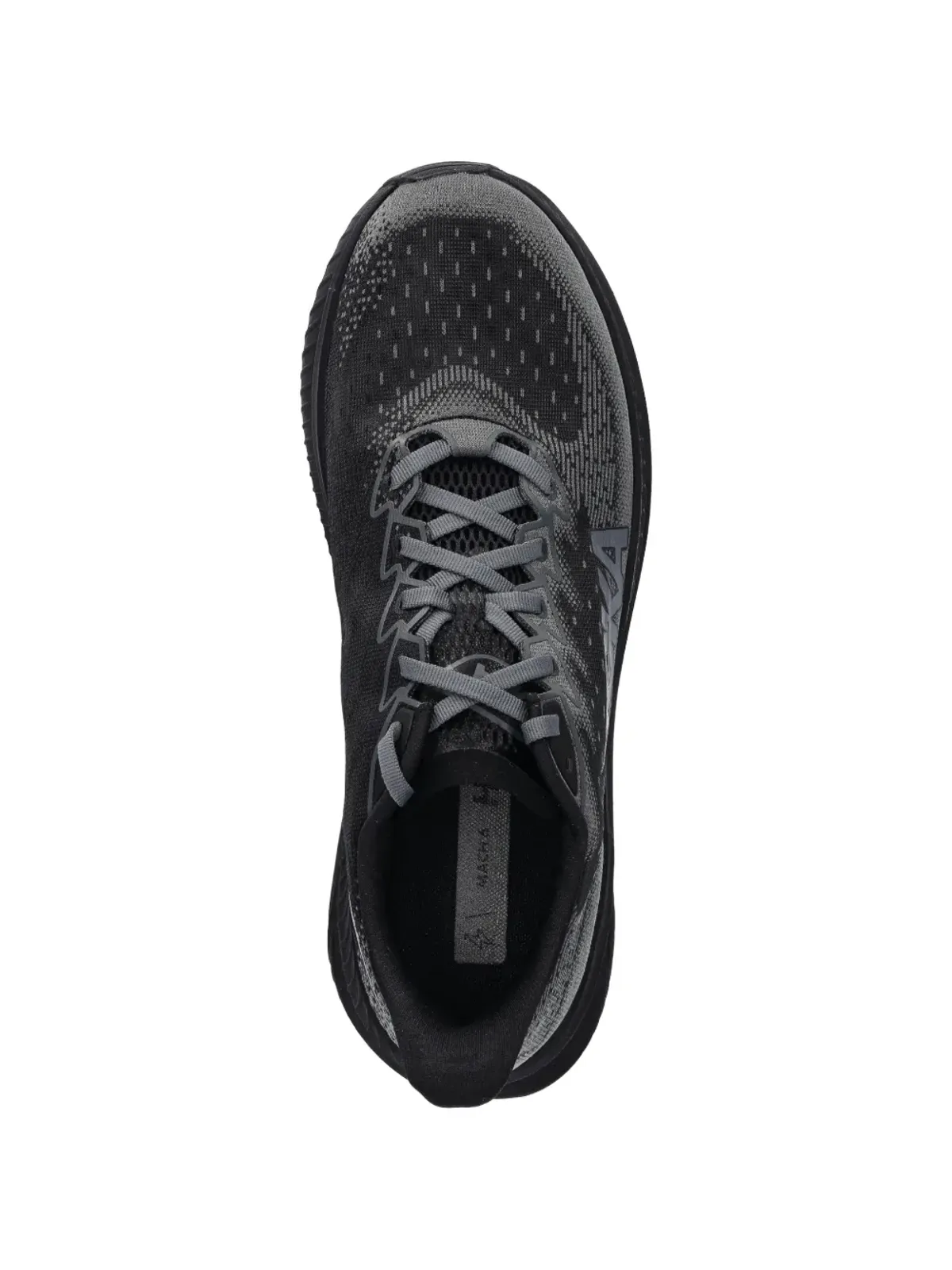 HOKA Mach 6 ロゴプリント スニーカー グレー - 画像4