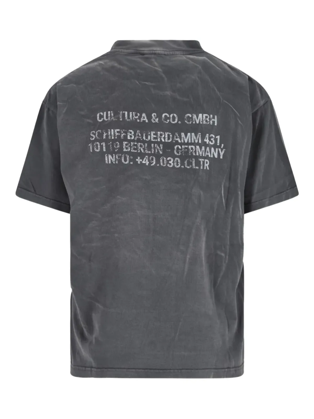 CULTURA ロゴ Tシャツ - グレー - 画像2