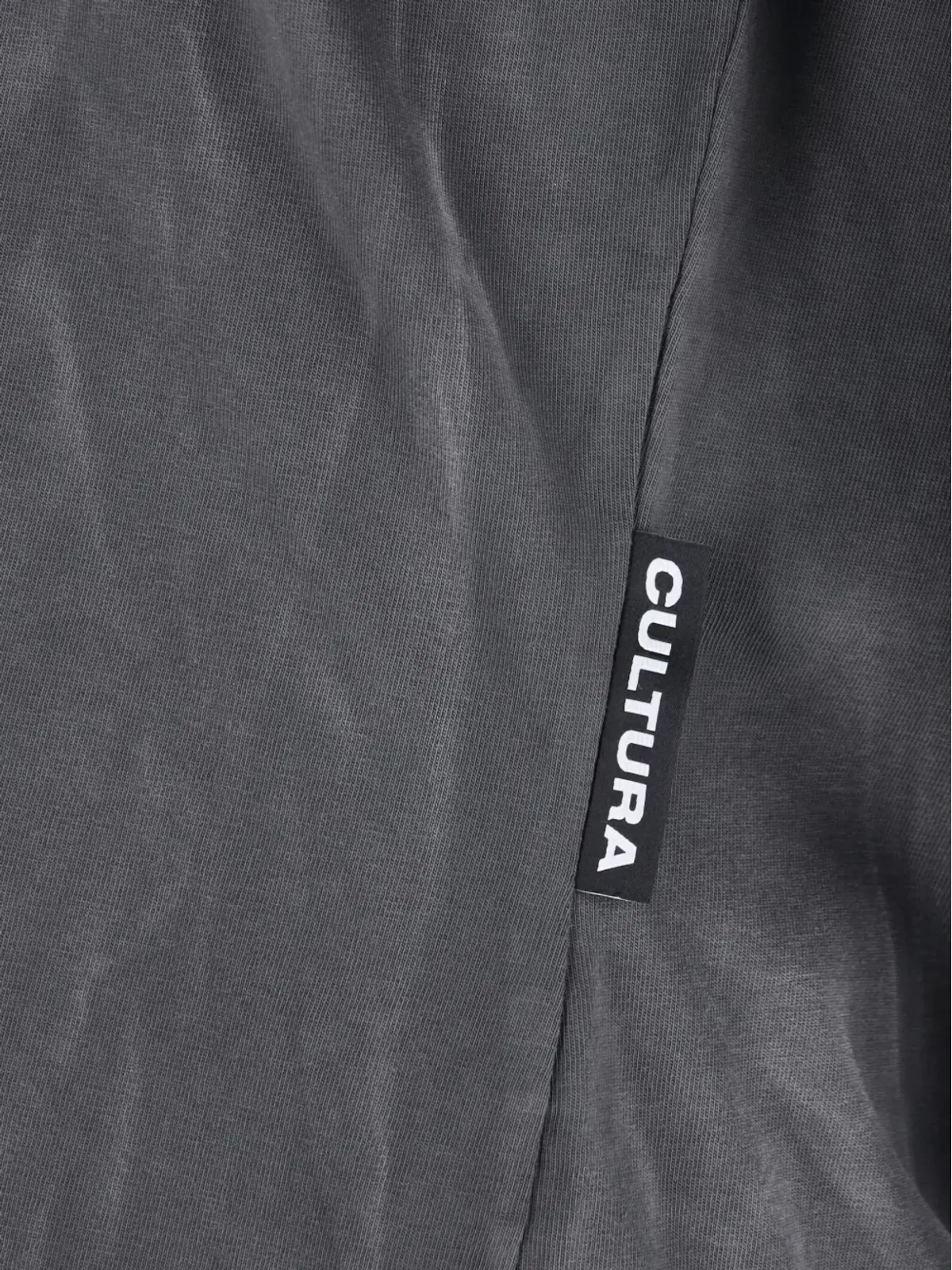 CULTURA ロゴ Tシャツ - グレー - 画像3