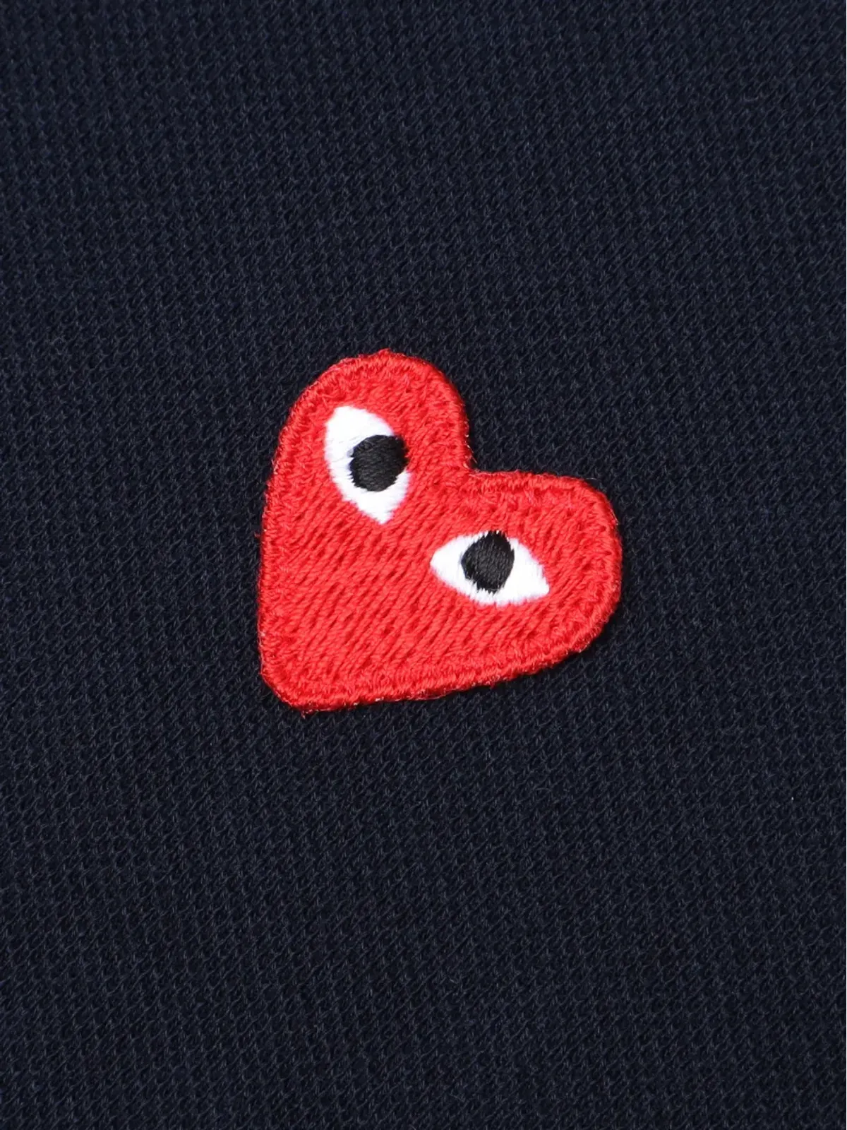 Comme Des Garçons Play Kids ハートアップリケ ポロシャツ - 画像4