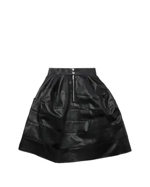 Comme des Garçons TAO ジップファスナー付きミディスカート - サムネイル1