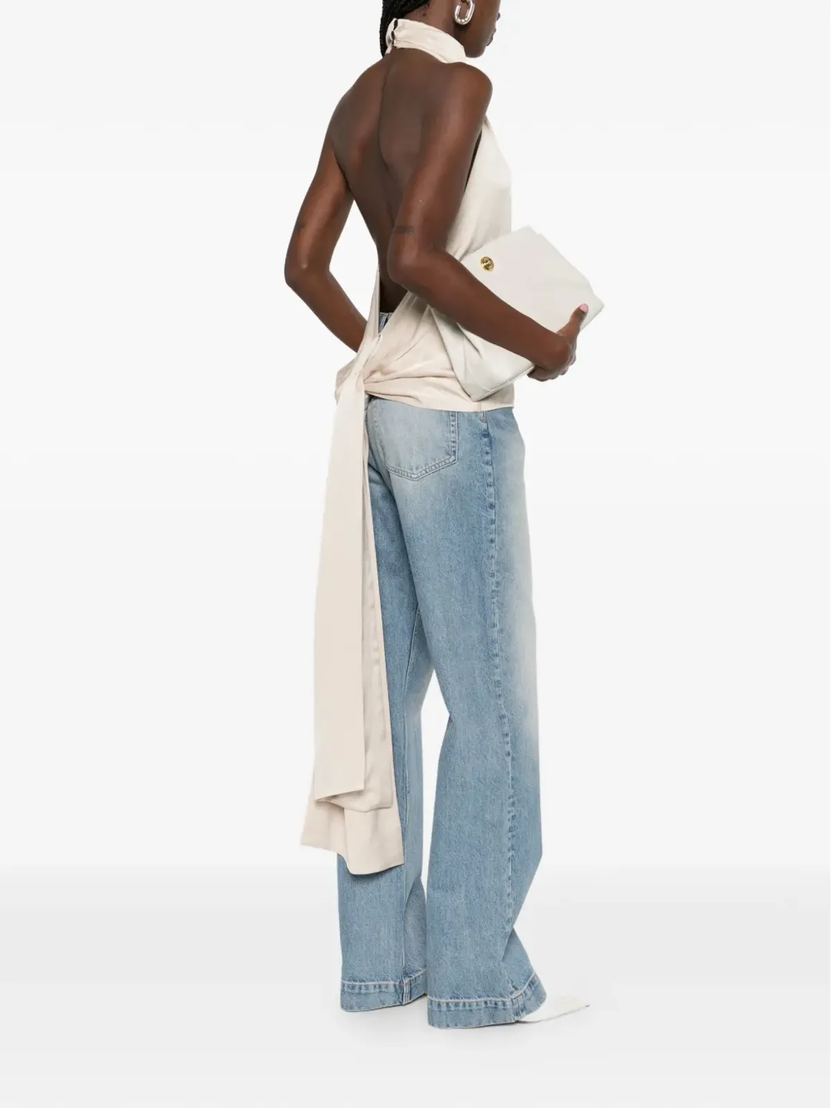 Esse Studios wrap top - Neutrals - 画像2