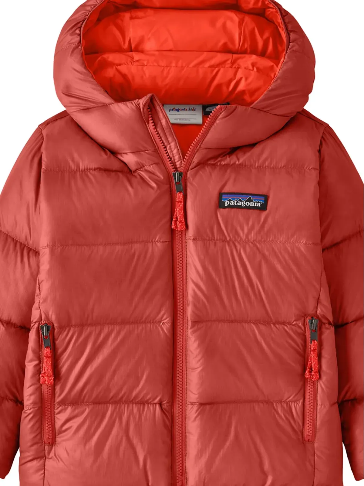 Patagonia Kids フード付きジップファスナー ジャケット - 画像2