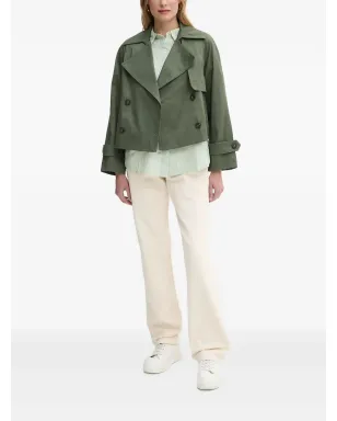 Benetton ダブルブレスト クロップドジャケット - サムネイル2