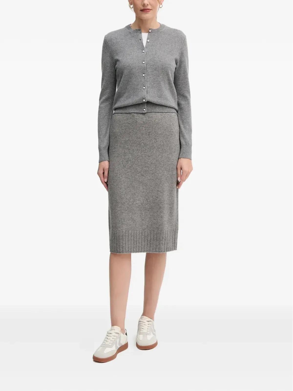Benetton ボタンアップカーディガン - 画像2