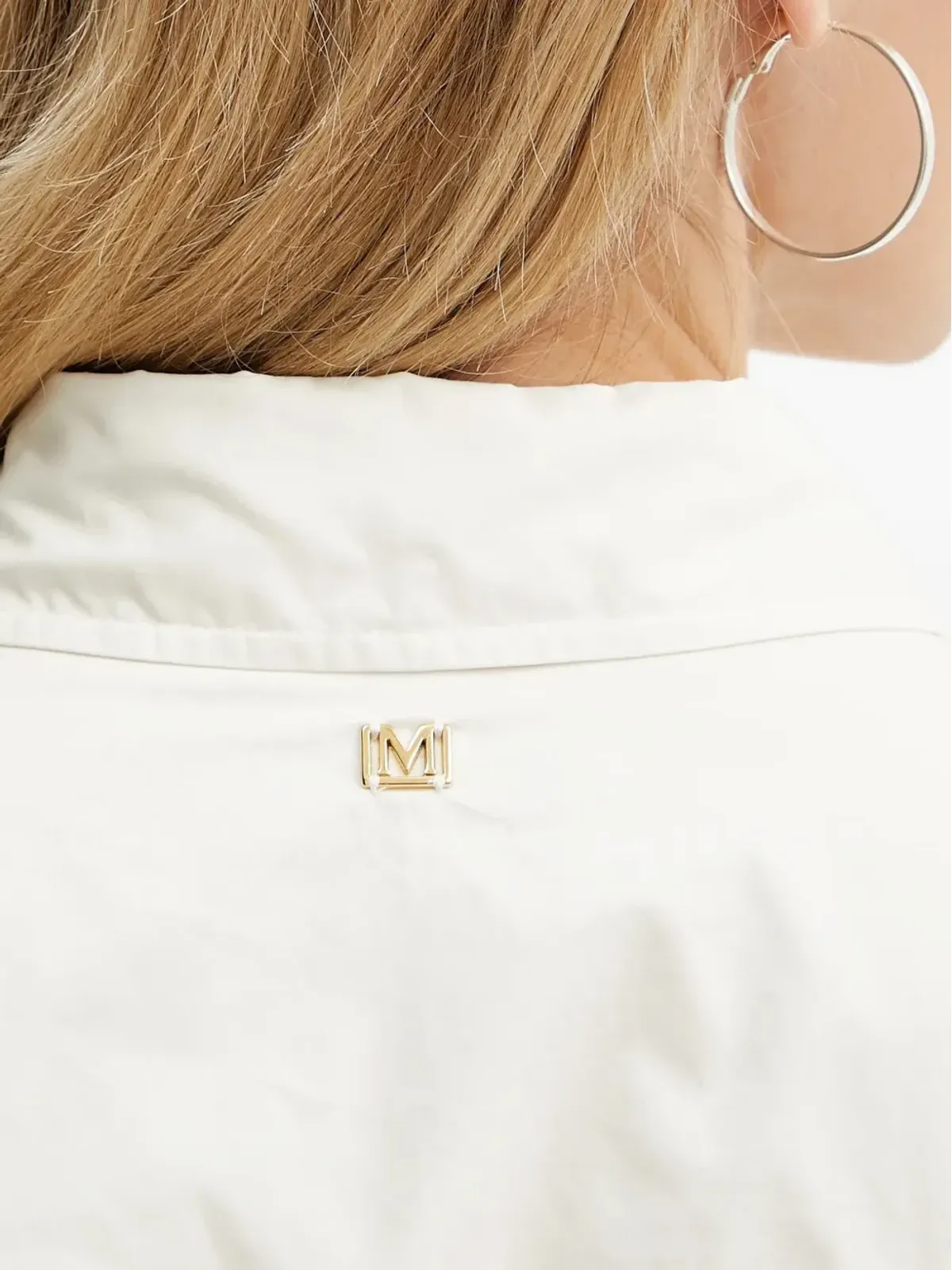 MARCIANO by GUESS ベルト付きミディドレス - ホワイト - 画像5