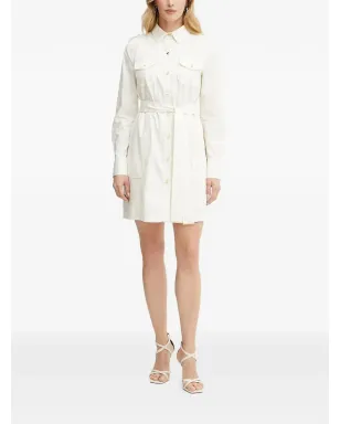 MARCIANO by GUESS ベルト付きミディドレス - ホワイト - サムネイル2