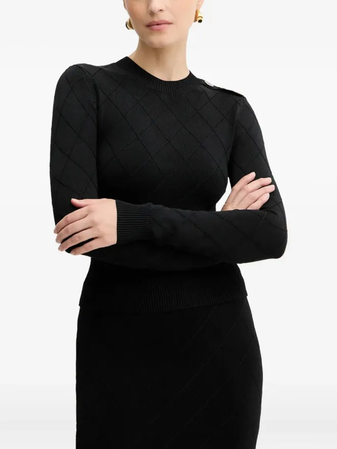 MARCIANO by GUESS MARCIANO by GUESS ダイヤモンド風ボタンセーターの商品画像