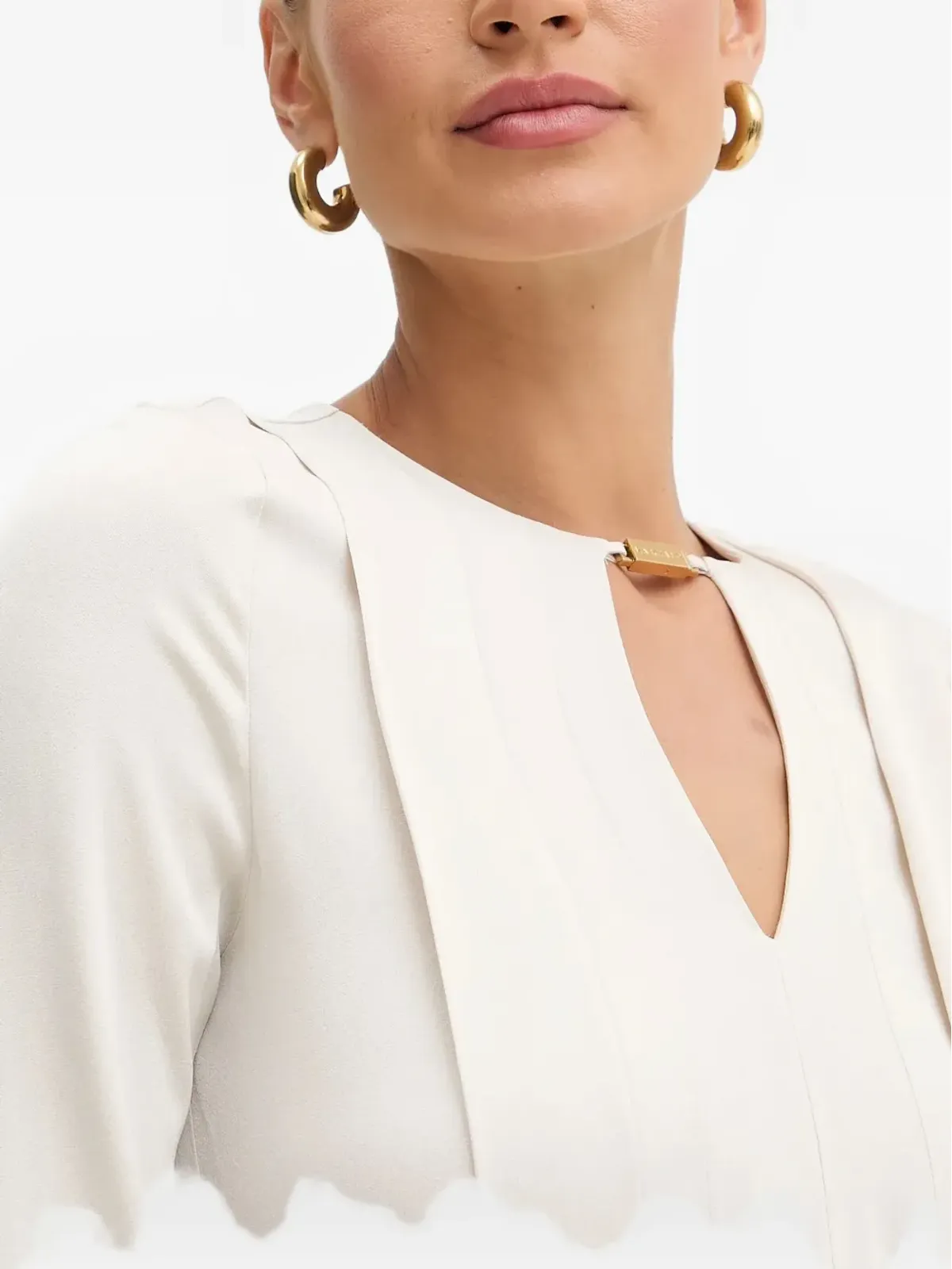 MARCIANO by GUESS キーホールディテール・ベルト付きミニドレス - 画像4