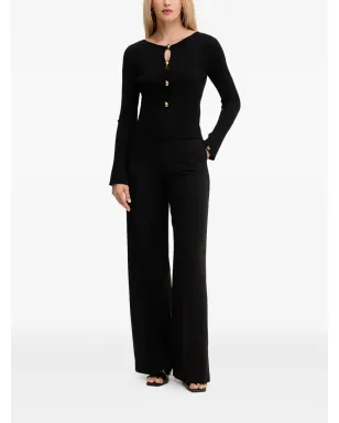 MARCIANO by GUESS ボタンディテール付きリブ編みトップ - サムネイル2
