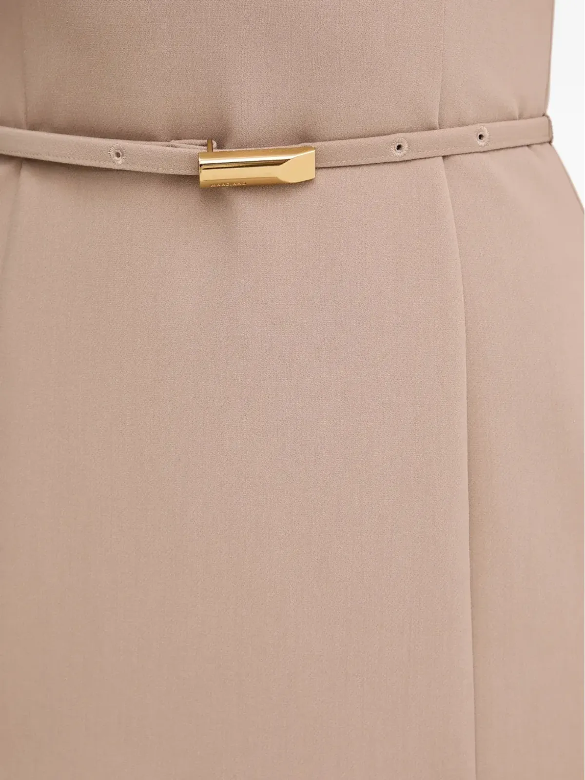 MARCIANO by GUESS ベルト付きVネックミディドレス - 画像5