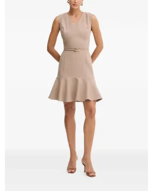 MARCIANO by GUESS ベルト付きVネックミディドレス - サムネイル2