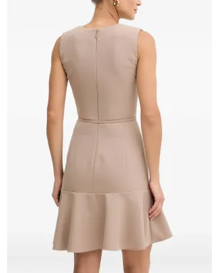 MARCIANO by GUESS ベルト付きVネックミディドレス - サムネイル3