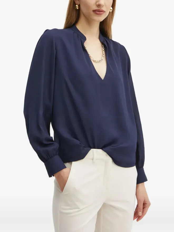 MARCIANO by GUESS MARCIANO by GUESS Vネック長袖ブラウスの商品画像
