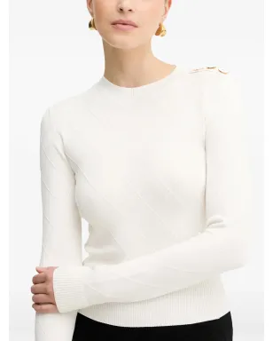 MARCIANO by GUESS ミリー ボタン柄セーター - サムネイル4