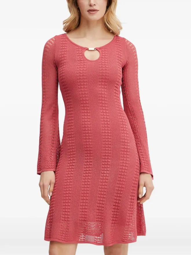 MARCIANO by GUESS MARCIANO by GUESS カットアウト長袖ミニドレスの商品画像