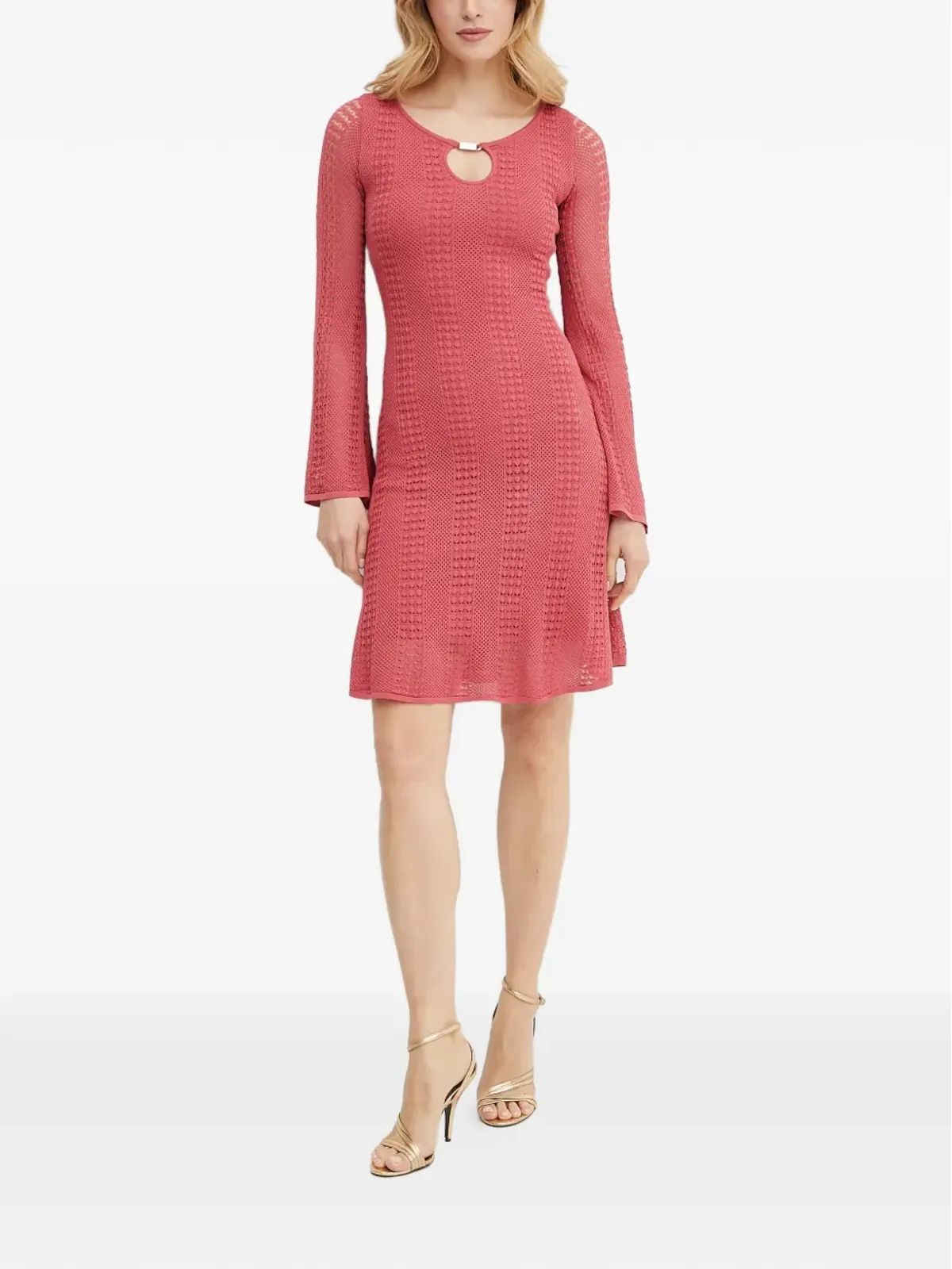 MARCIANO by GUESS カットアウト長袖ミニドレス - 画像2
