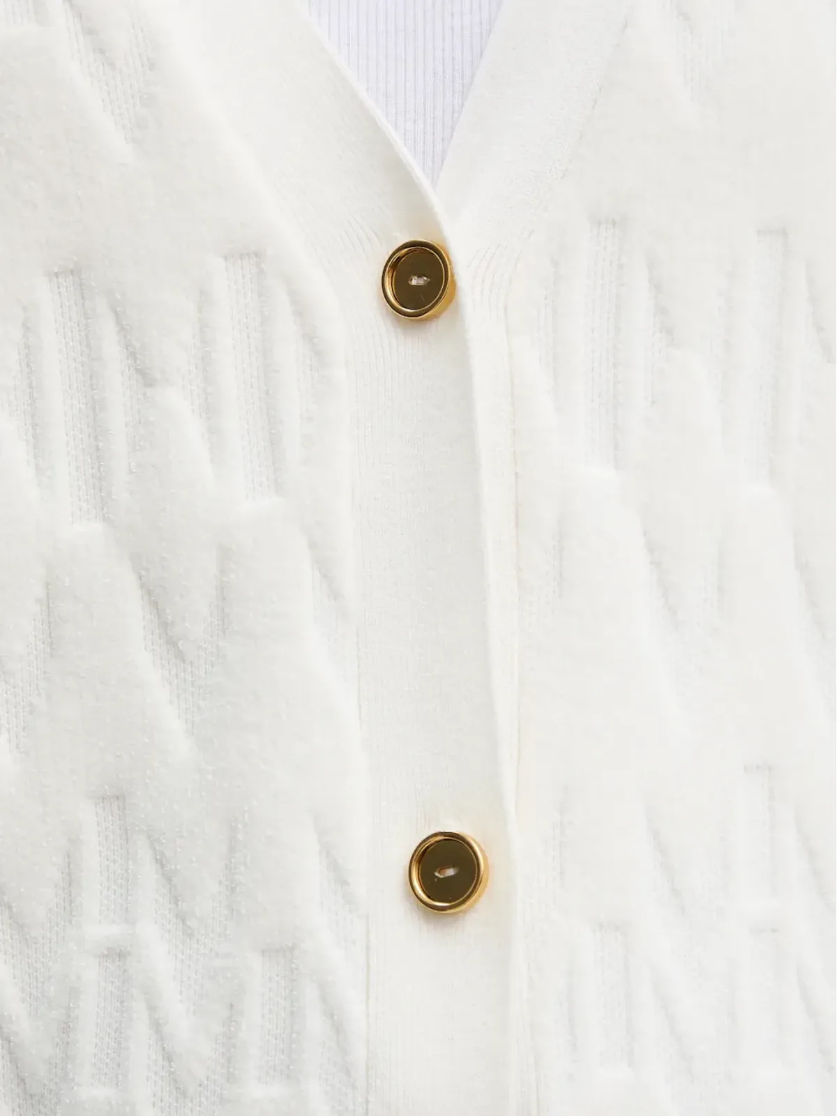 MARCIANO by GUESS ボタン付きカーディガン - White - 画像5