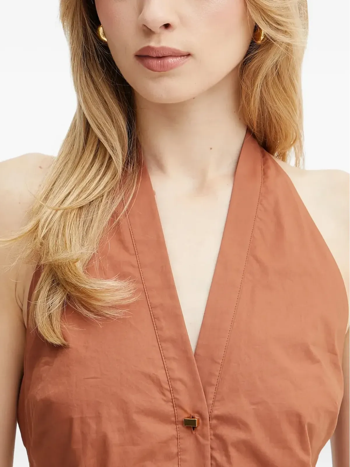 MARCIANO by GUESS Patボタン付きリボンドレス - 画像5